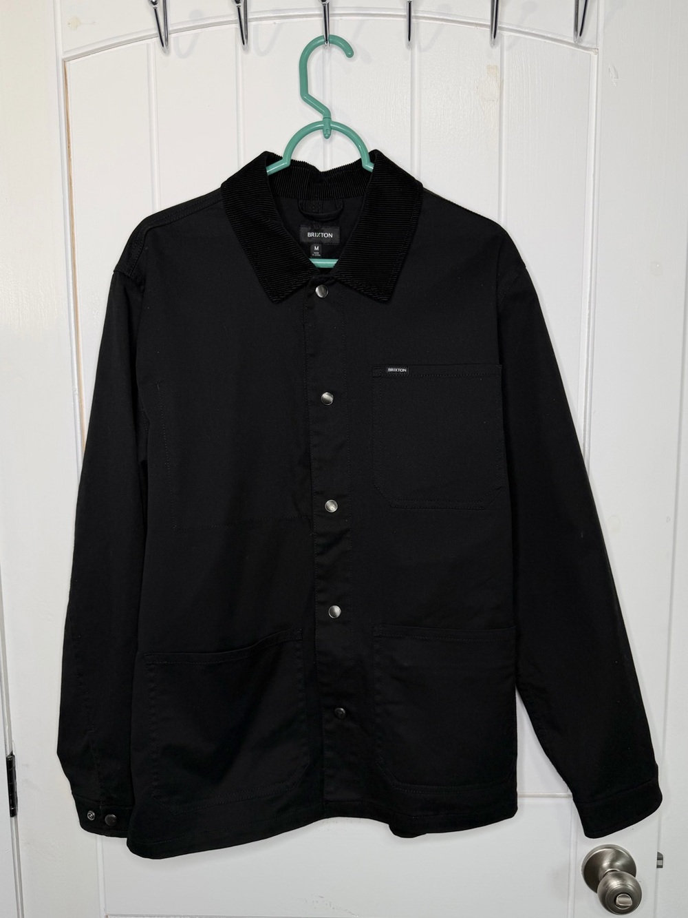 Survey Utility Chore Black Coat Size/Medium
